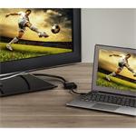 Hama USB3.1C-VGA redukcia M/F, 0.15m, adaptér