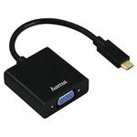Hama USB3.1C-VGA redukcia M/F, 0.15m, adaptér