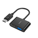 Hama video rozbočovač a prevodník DisplayPort na HDMI/VGA