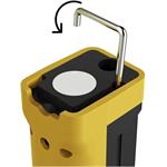 Hama W500-C, pracovné LED svetlo, nabíjacie, IP44, magnetické, vyklápací hák, 6 režimov