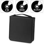 Hama Wallet 208, puzdro na 208 CD/DVD/Blu-ray diskov, polyester, čierne