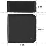 Hama Wallet 208, puzdro na 208 CD/DVD/Blu-ray diskov, polyester, čierne