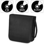 Hama Wallet Nylon 40, puzdro na 40 CD/DVD/Blu-ray diskov, polyester, čierne