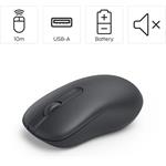 Hama WM-100, bezdrôtová optická myš, tichá, čierna