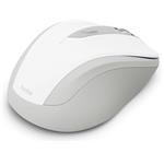 Hama WM-400, bezdrôtová optická myš, tichá, biela
