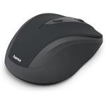 Hama WM-400, bezdrôtová optická myš, tichá, čierna