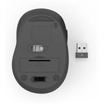 Hama WM-400, bezdrôtová optická myš, tichá, čierna