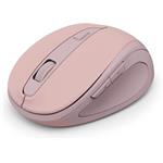 Hama WM-400, bezdrôtová optická myš, tichá, ružová