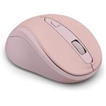 Hama WM-400, bezdrôtová optická myš, tichá, ružová