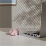 Hama WM-400, bezdrôtová optická myš, tichá, ružová