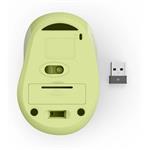 Hama WM-400, bezdrôtová optická myš, tichá, zelená