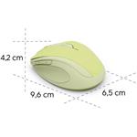 Hama WM-400, bezdrôtová optická myš, tichá, zelená