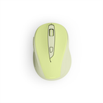 Hama WM-400, bezdrôtová optická myš, tichá, zelená