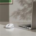 Hama WM-450 Multi Device, bezdrôtová myš, tichá, biela