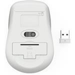 Hama WM-450 Multi Device, bezdrôtová myš, tichá, biela