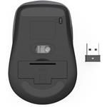 Hama WM-450 Multi Device, bezdrôtová myš, tichá, čierna