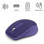 Hama WM-450 Multi Device, bezdrôtová myš, tichá, modrá