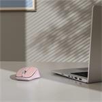 Hama WM-450 Multi Device, bezdrôtová myš, tichá, ružová