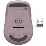 Hama WM-450 Multi Device, bezdrôtová myš, tichá, ružová