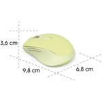 Hama WM-450 Multi Device, bezdrôtová myš, tichá, zelená