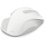 Hama WM-500, bezdrôtová optická myš, nabíjateľná, tichá, biela