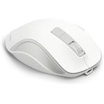 Hama WM-500, bezdrôtová optická myš, nabíjateľná, tichá, biela