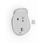 Hama WM-500, bezdrôtová optická myš, nabíjateľná, tichá, biela
