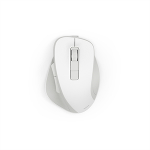 Hama WM-500, bezdrôtová optická myš, nabíjateľná, tichá, biela