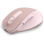 Hama WM-500, bezdrôtová optická myš, nabíjateľná, tichá, ružová