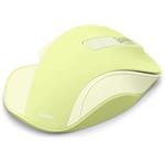 Hama WM-500, bezdrôtová optická myš, nabíjateľná, tichá, zelená