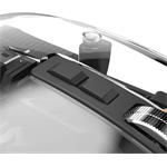 Hama WM-600 Multi Device, bezdrôtová myš, plochá, tichá, transparentná