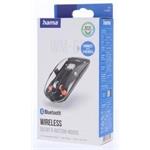 Hama WM-600 Multi Device, bezdrôtová myš, plochá, tichá, transparentná