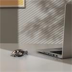 Hama WM-600 Multi Device, bezdrôtová myš, plochá, tichá, transparentná