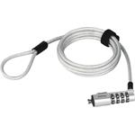 Hama zámka na notebook Nano, 4-miestny číselný kód, antracitová