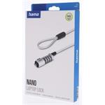 Hama zámka na notebook Nano, 4-miestny číselný kód, antracitová