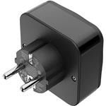 Hama zásuvkový adaptér univerzálny do EU, 3-pól., USB-A/USB-C PD 20 W