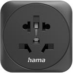 Hama zásuvkový adaptér univerzálny do EU, 3-pól., USB-A/USB-C PD 20 W