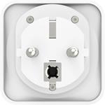 Hama zásuvkový adaptér univerzálny do EU, 3-pólovy, biely