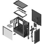 HAVN BF 360 PC Case, Midi Tower, čierna