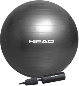 Head gymnastický balón 65 cm, sivý