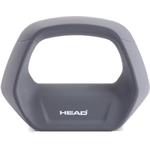 Head Kettlebell Soft-touch 2,5 kg, sivý