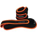 Head závažia na zápästia a členky, 0,5 kg, 2 ks, čierno-oranžové