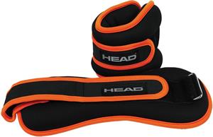 Head závažia na zápästia a členky, 0,5 kg, 2 ks, čierno-oranžové