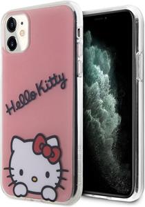 Hello Kitty IML Daydreaming Logo kryt pre iPhone 11, ružový