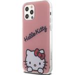 Hello Kitty IML Daydreaming Logo kryt pre iPhone 12/12 Pro, ružový