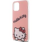 Hello Kitty IML Daydreaming Logo kryt pre iPhone 12/12 Pro, ružový