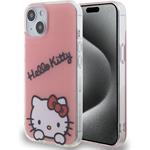 Hello Kitty IML Daydreaming Logo kryt pre iPhone 13, ružový