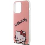 Hello Kitty IML Daydreaming Logo kryt pre iPhone 15 Pro Max, ružový