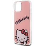 Hello Kitty IML Daydreaming Logo kryt pre iPhone 15, ružový
