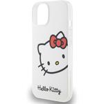 Hello Kitty IML Head Logo kryt pre iPhone 13, biely